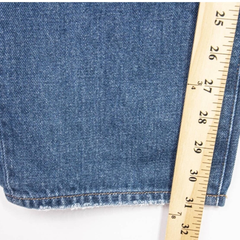 💥NWOT💥Madewell Baggy Straight Jeans in Dark Worn Indigo - Picture 7 of 8
